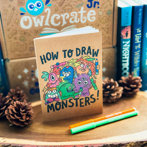 How-To-Draw Monsters Sketchbook