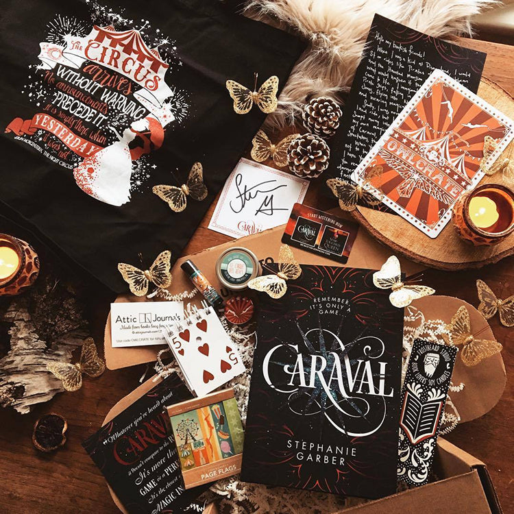 OwlCrate February 2017 ‘RUN AWAY WITH THE CIRCUS’ Box