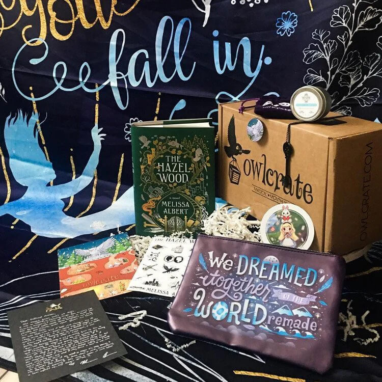 OwlCrate February 2018 'HIDDEN WORLDS' Box