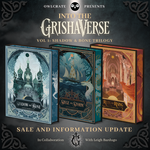 Into the Grishaverse: Shadow and Bone Trilogy — Books Only (Exclusive OwlCrate Edition)