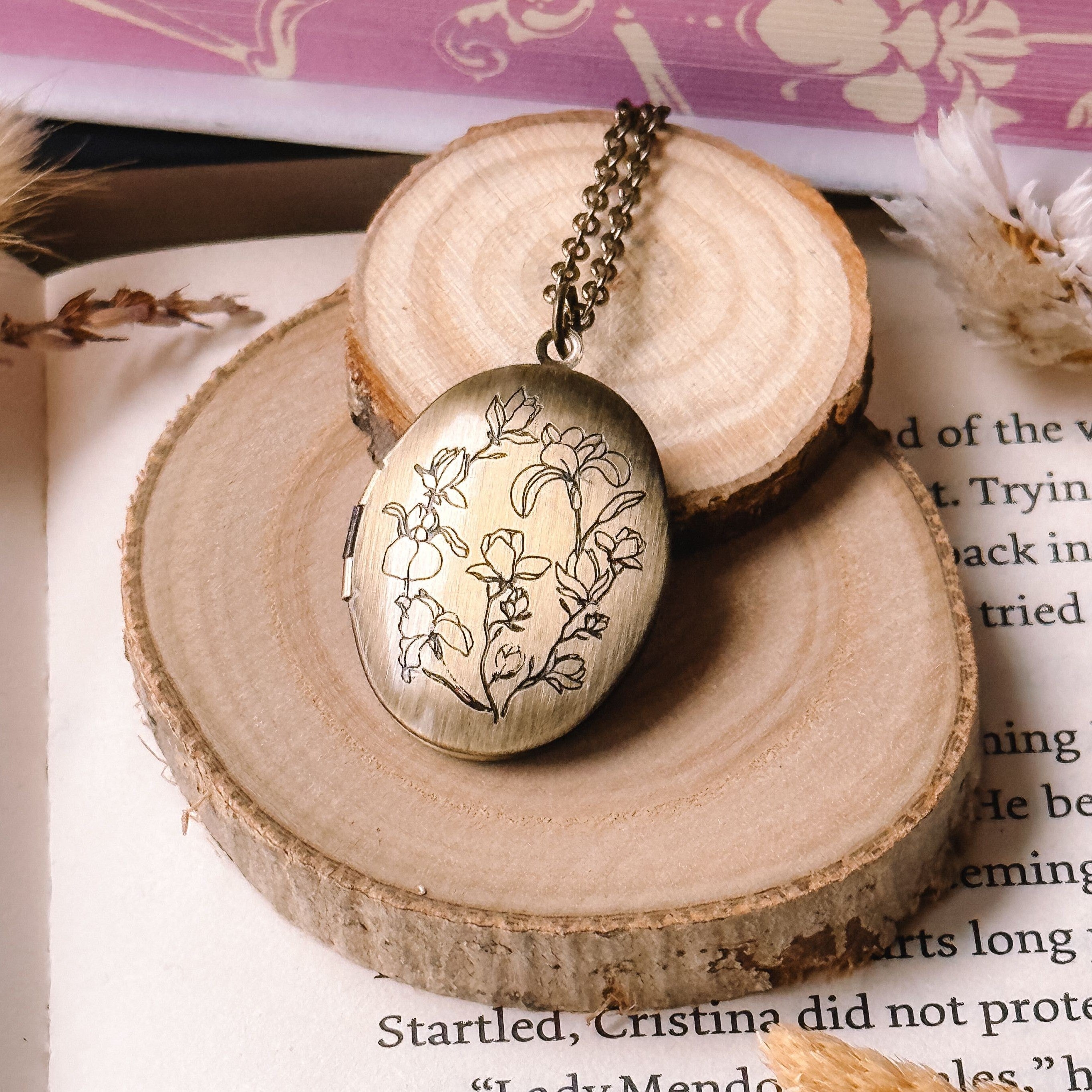 Iris Locket OwlCrate