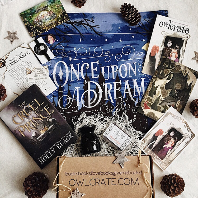 OwlCrate January 2018 'FEARSOME FAIRY TALES' Box