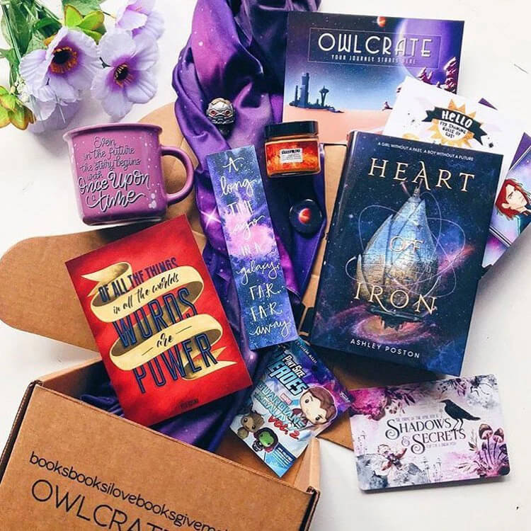 OwlCrate March 2018 'ACROSS THE GALAXY' Box