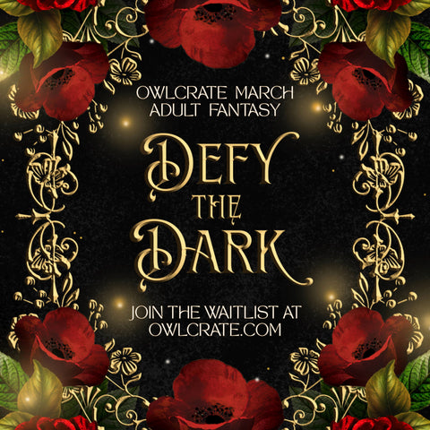 OwlCrate Adult Fantasy 'DEFY THE DARK' Book