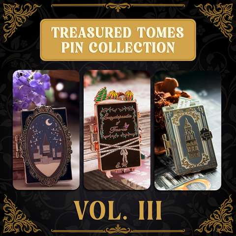 Treasured Tomes Pin Collection, Vol III