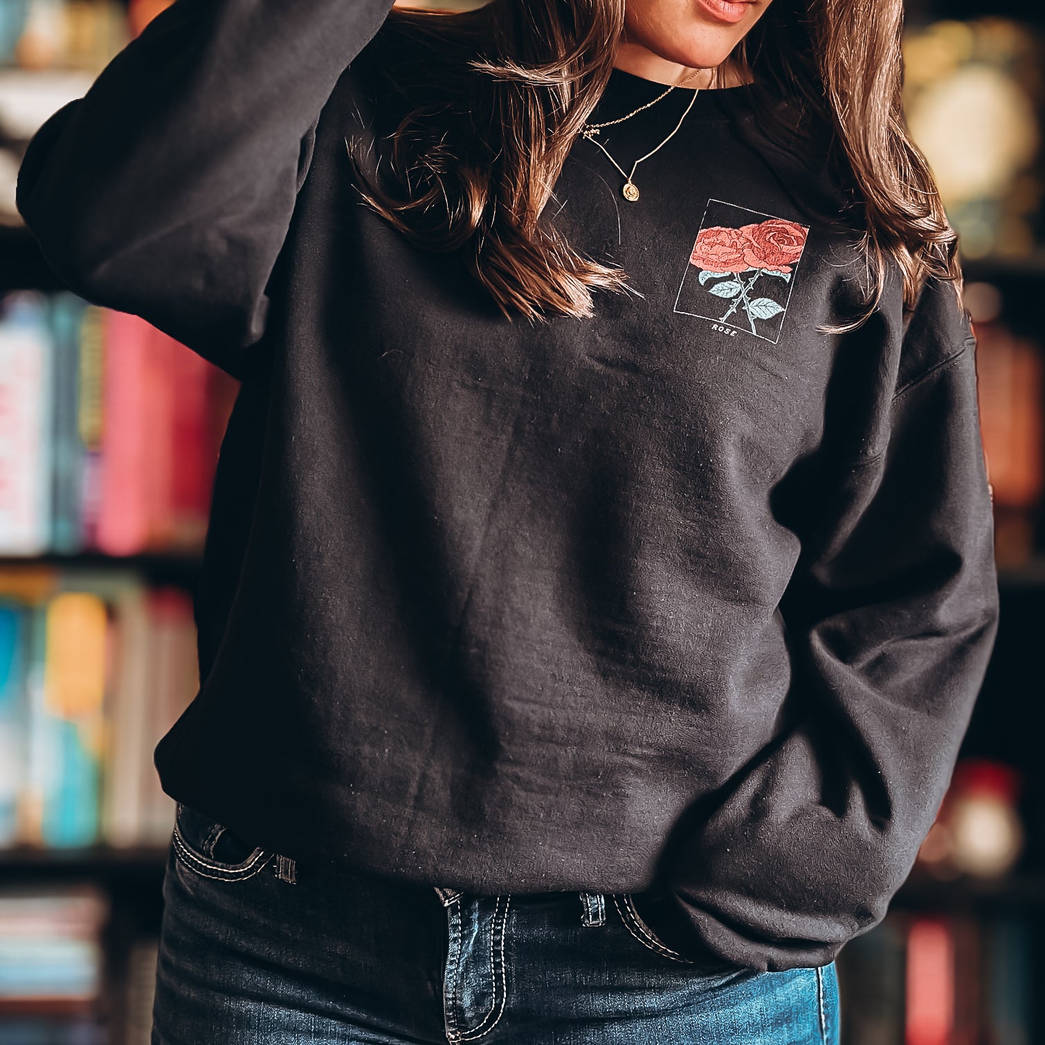Rose Sweatshirt – OwlCrate