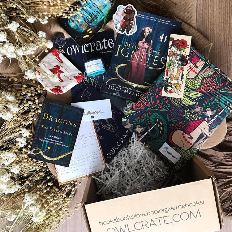 OwlCrate September 2017 ‘MYTHICAL CREATURES’ Box