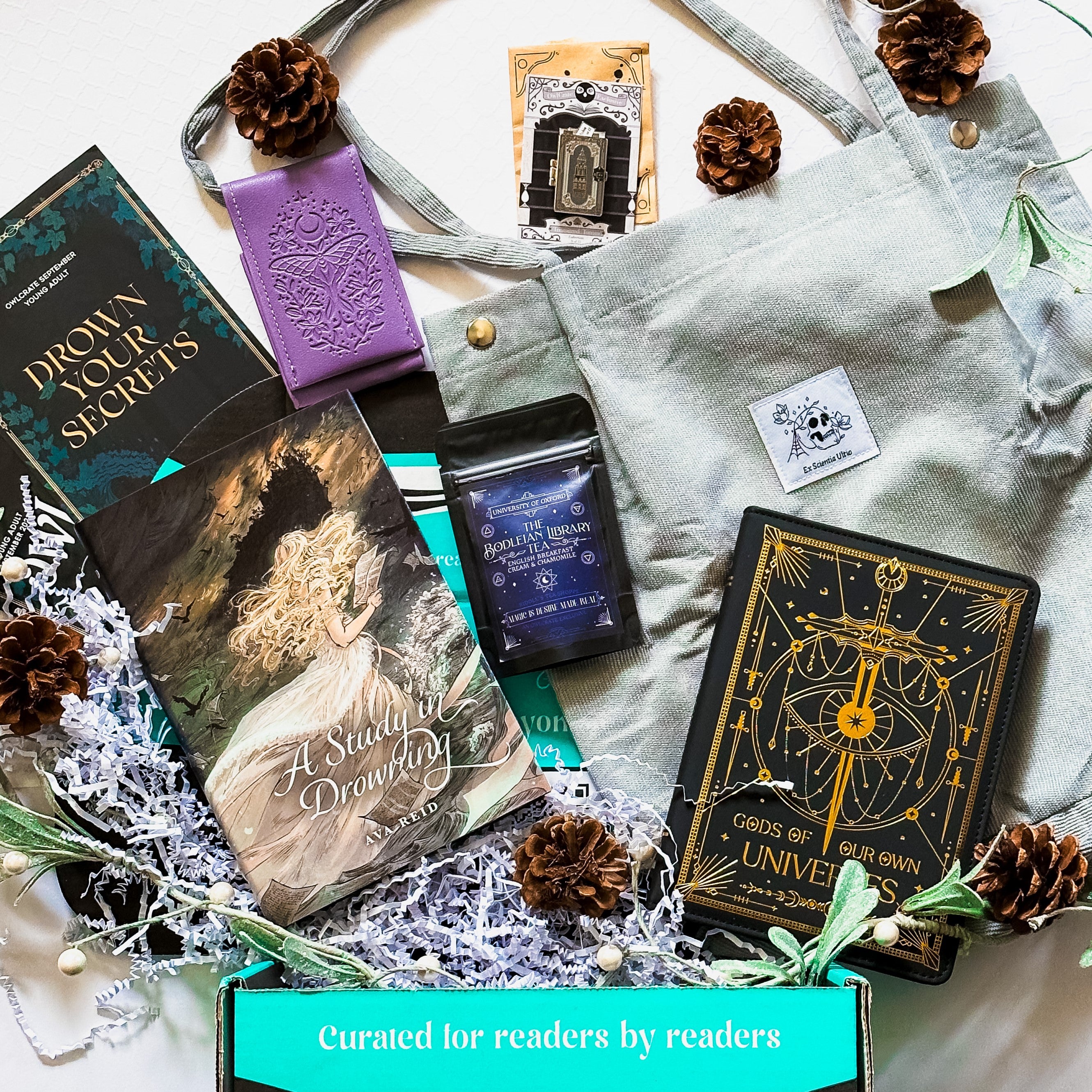 OwlCrate 'DROWN YOUR SECRETS' Box