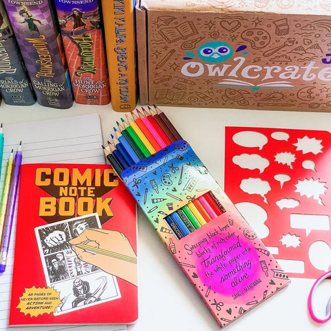 OwlCrate Jr's 'JUMP OFF THE PAGE' Box