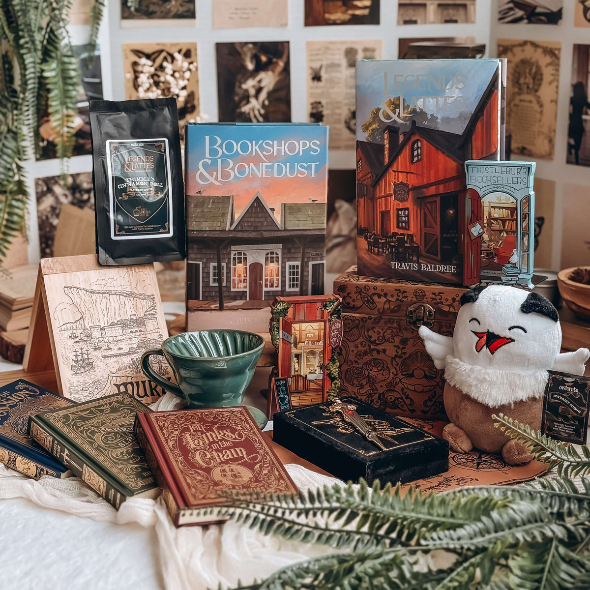 Legends & Lattes & Lore — Books & Goodies (Exclusive OwlCrate Editions