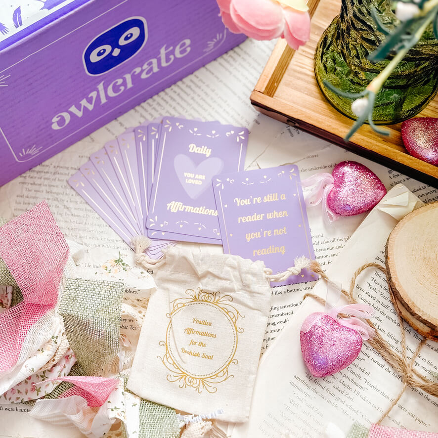 Bookish Self-Care Affirmation Cards