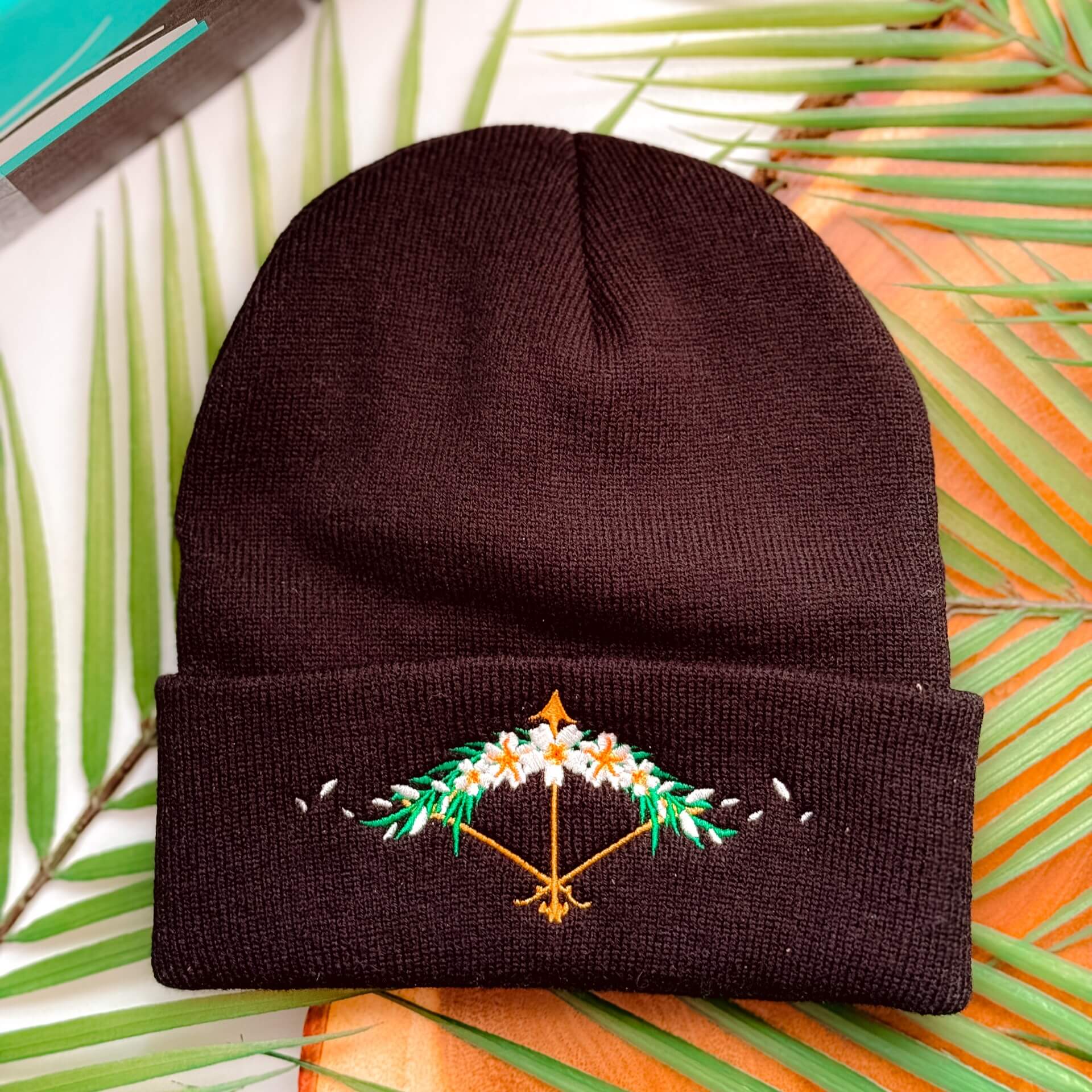 GuruGuru Heart Beanie 新品未使用 GuruGuru Heart Beanie 新品未使用 HEART GEM BEANIE Black Heart