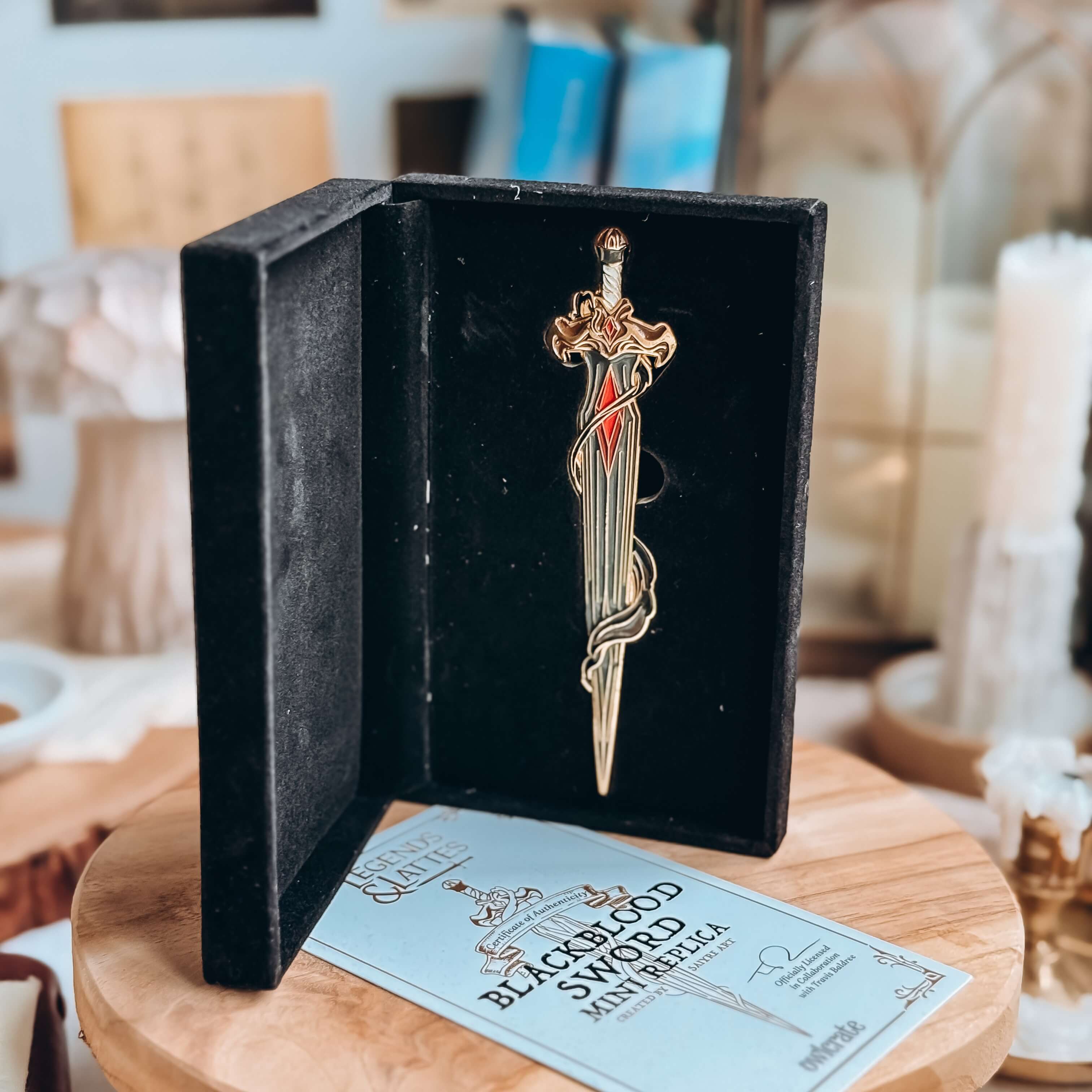 Legends & Lattes Blackblood sword mini replica