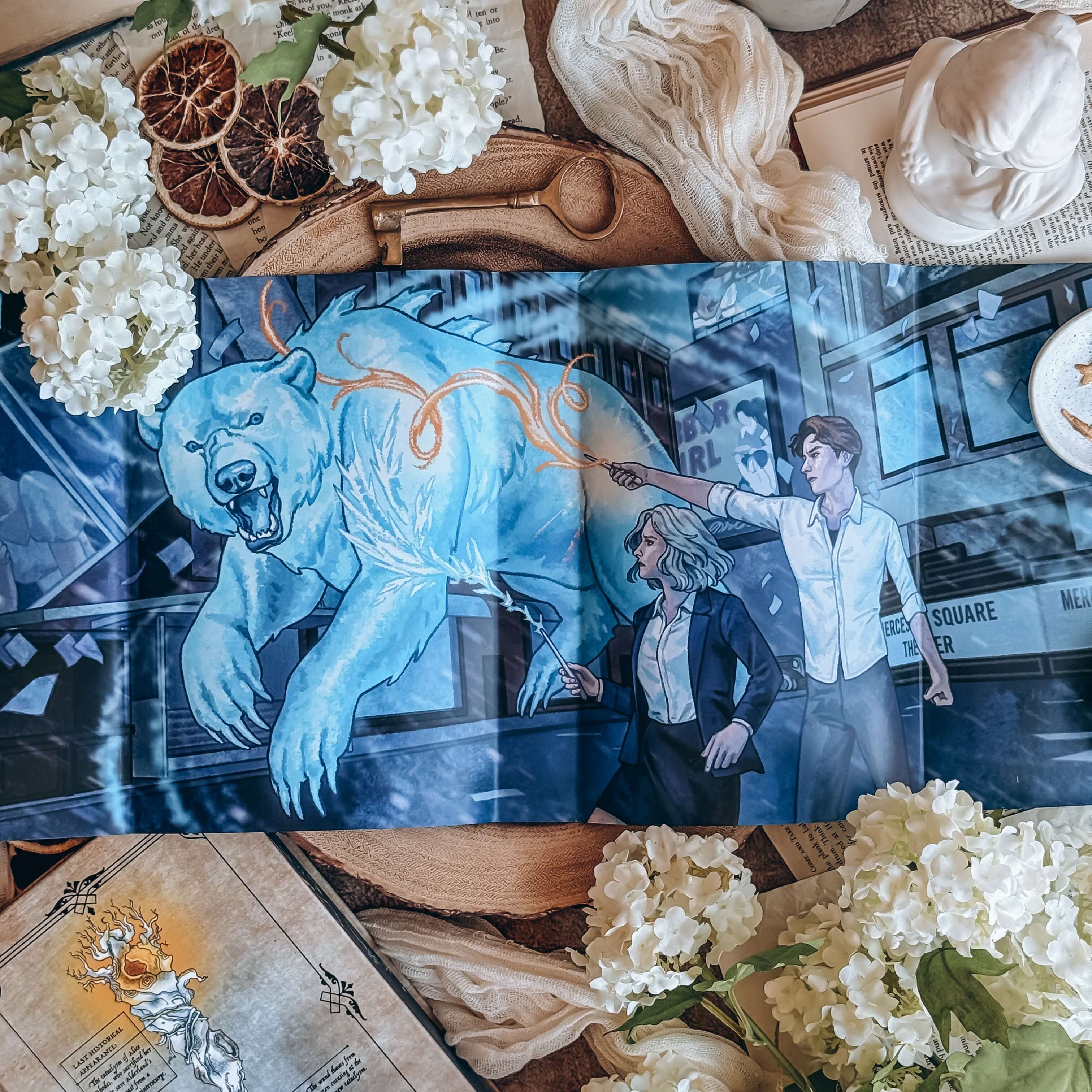 Bride & Mate Set — STENCILED EDGES (Exclusive OwlCrate Editions)