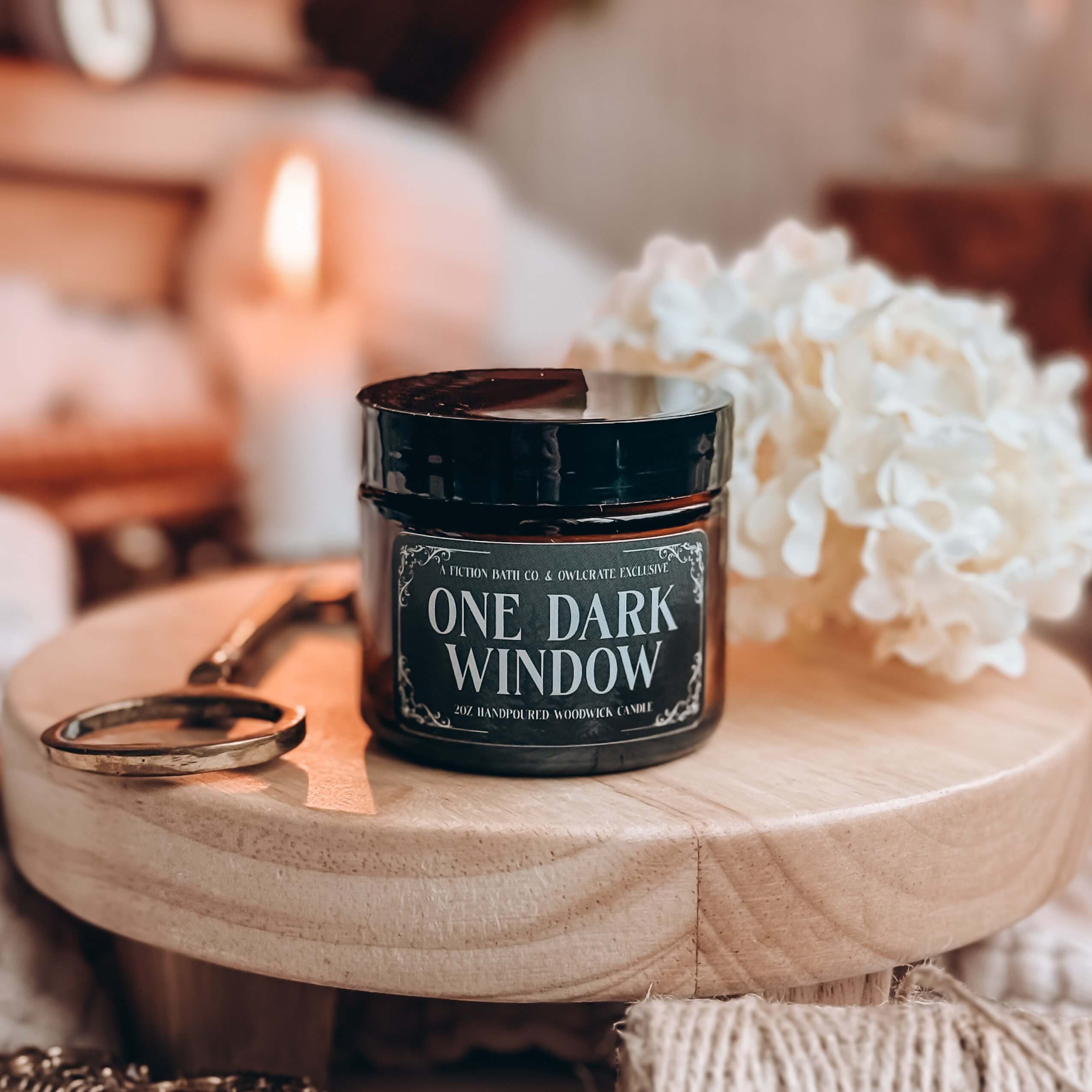 One Dark Window candle