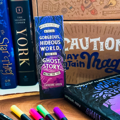 Ghost Story Wooden Bookmark