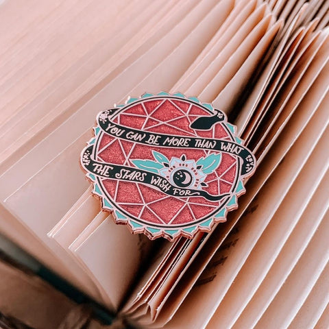 'Go Your Own Way' Enamel Pin