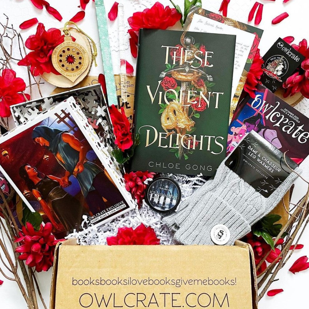 OwlCrate December 2020 'LOVE IS A BATTLEFIELD' Box