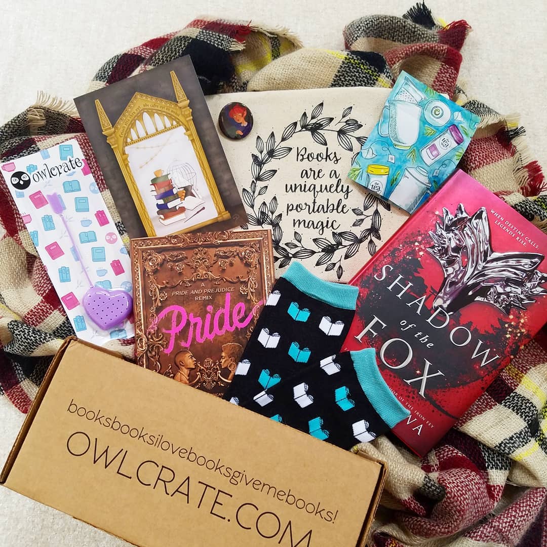 OwlCrate October 2018 'LOST IN THE BOOKSTORE' Box