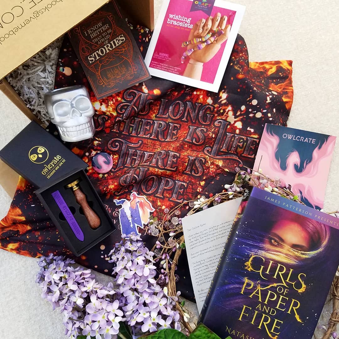 OwlCrate November 2018 'RISE FROM THE ASHES' Box