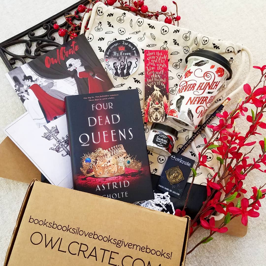 OwlCrate March 2019 'MURDER AND MAYHEM' Box