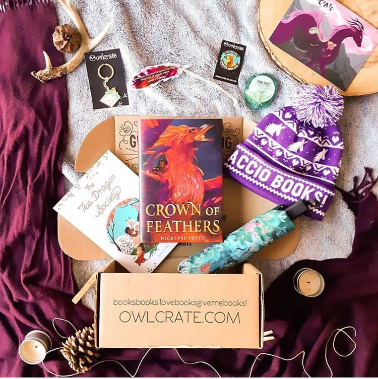OwlCrate February 2019 'WHIMSICAL BEASTS' Box