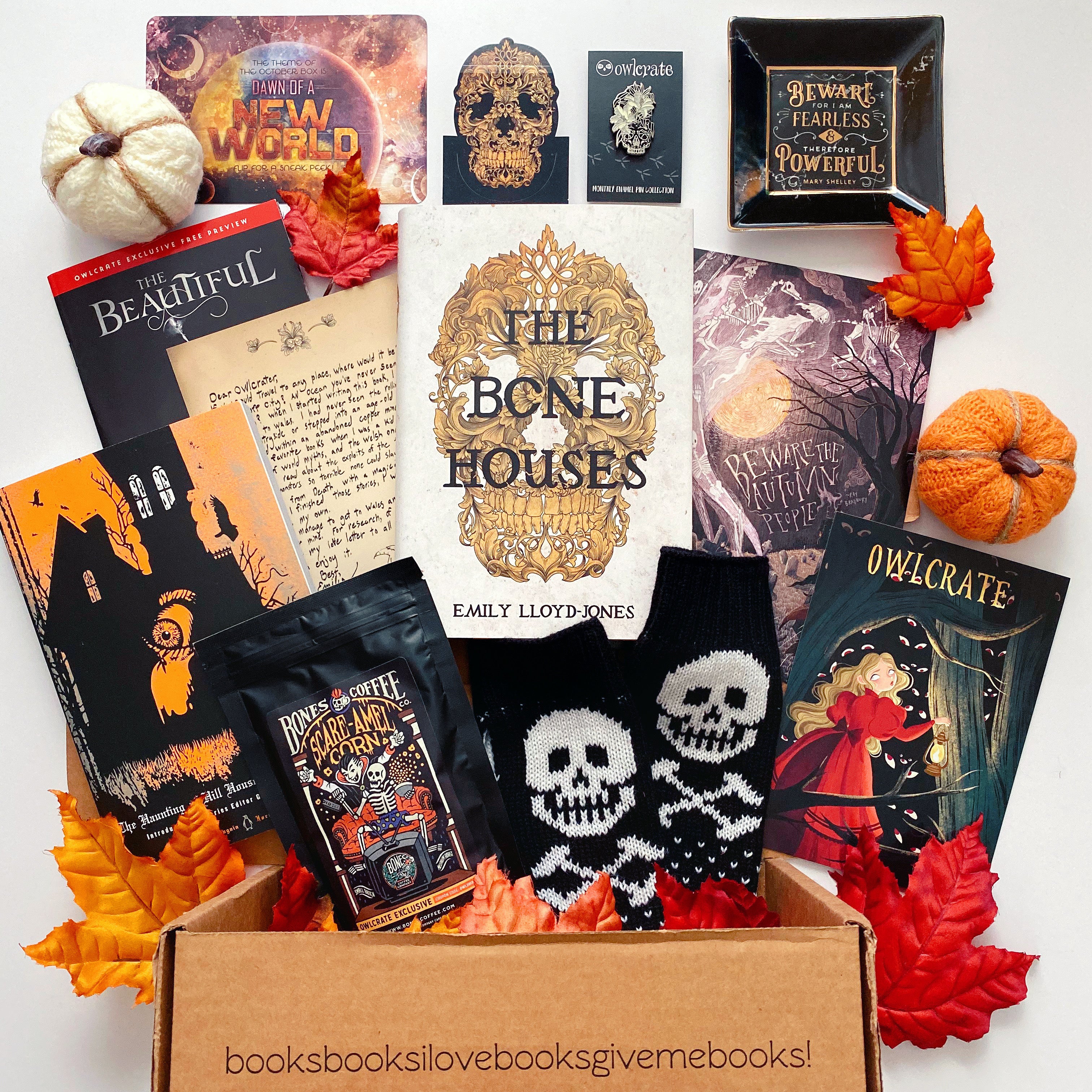 OwlCrate September 2019 'FEAR THE NIGHT' Box