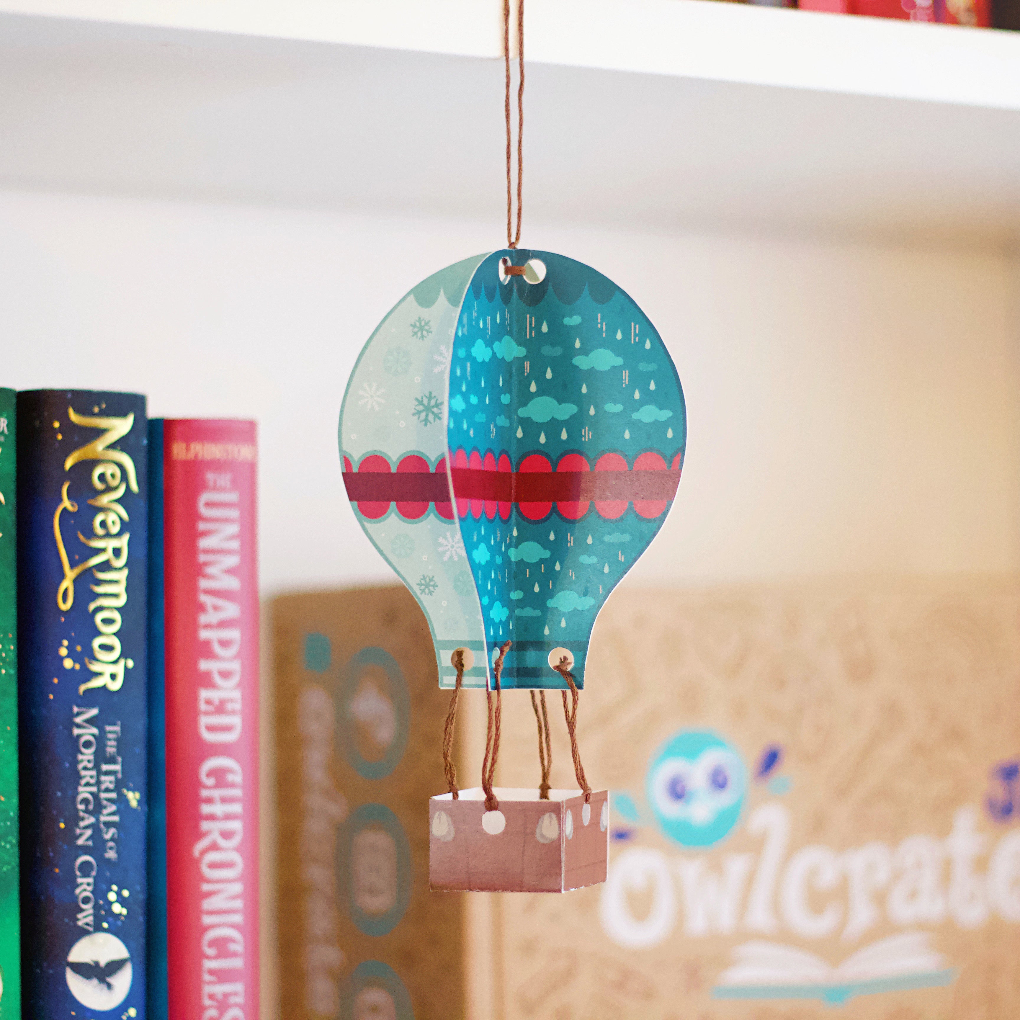 Hot Air Balloon Craft Paper
