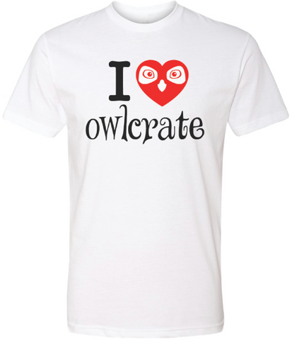 I Love OwlCrate T-shirt - White