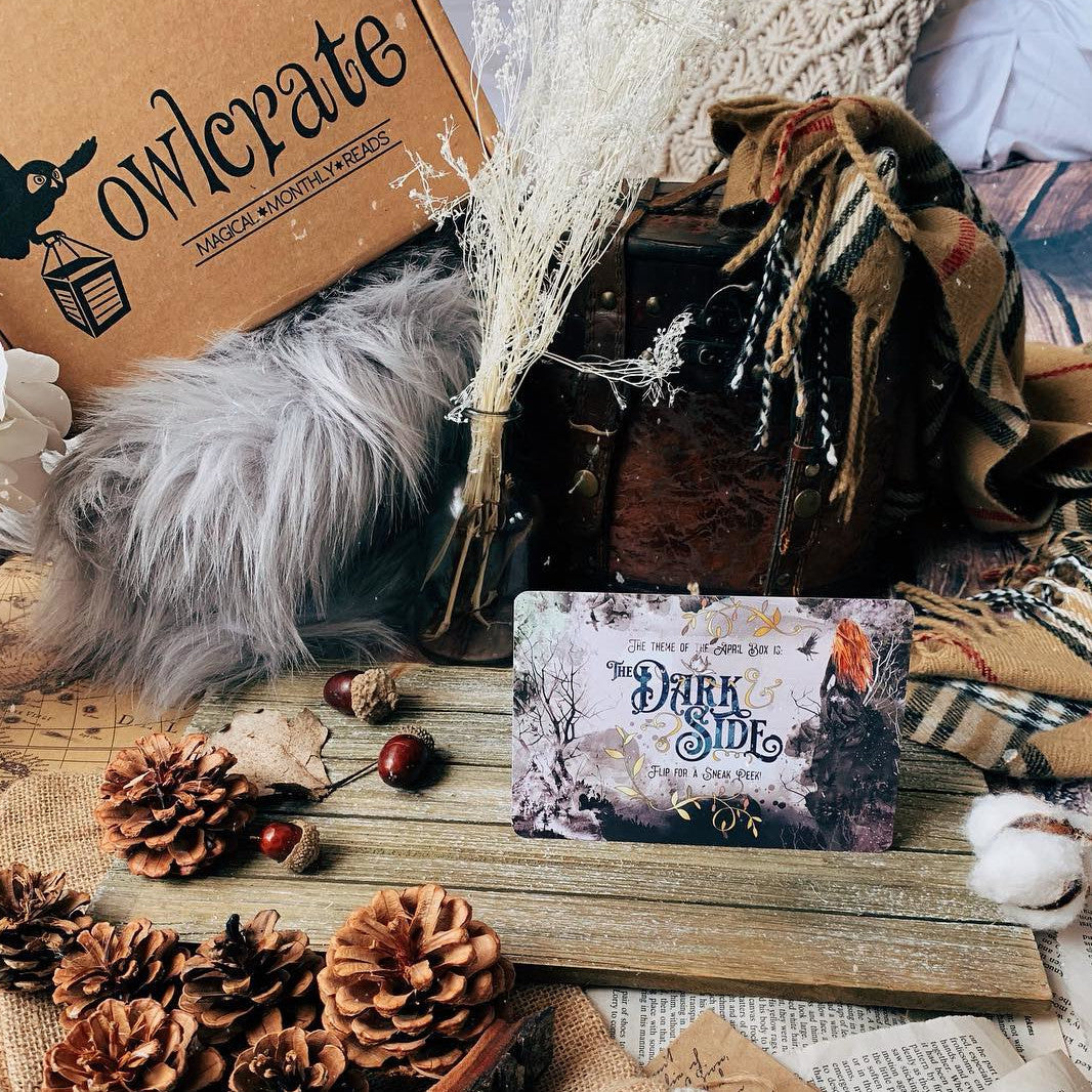 OwlCrate April 2019 'THE DARK SIDE' Box
