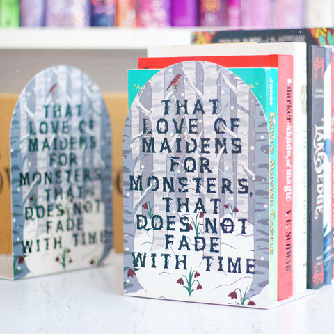 Love of Maidens for Monsters Bookend Set