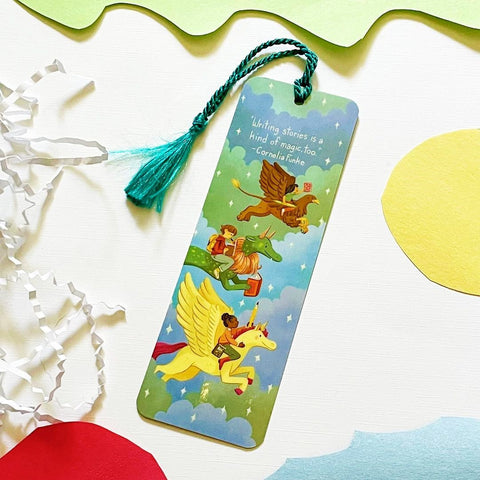 Writing Stories is Magic Bookmark