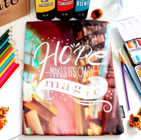Hope Makes Its Own Magic Book Sleeve