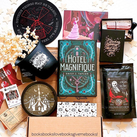 OwlCrate 'PEEK BEHIND THE CURTAIN' Box
