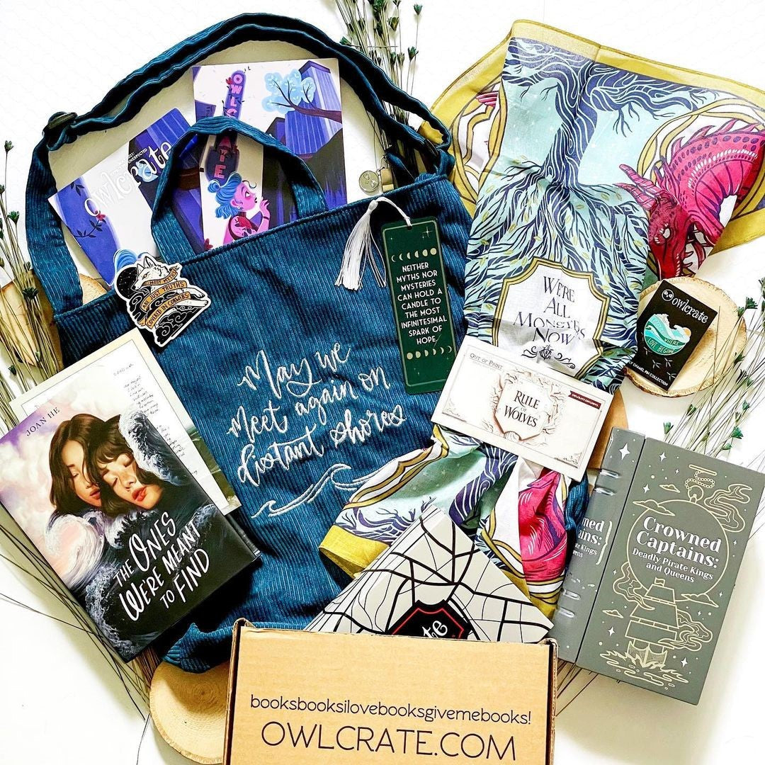 OwlCrate 'EXPECT THE UNEXPECTED' Box