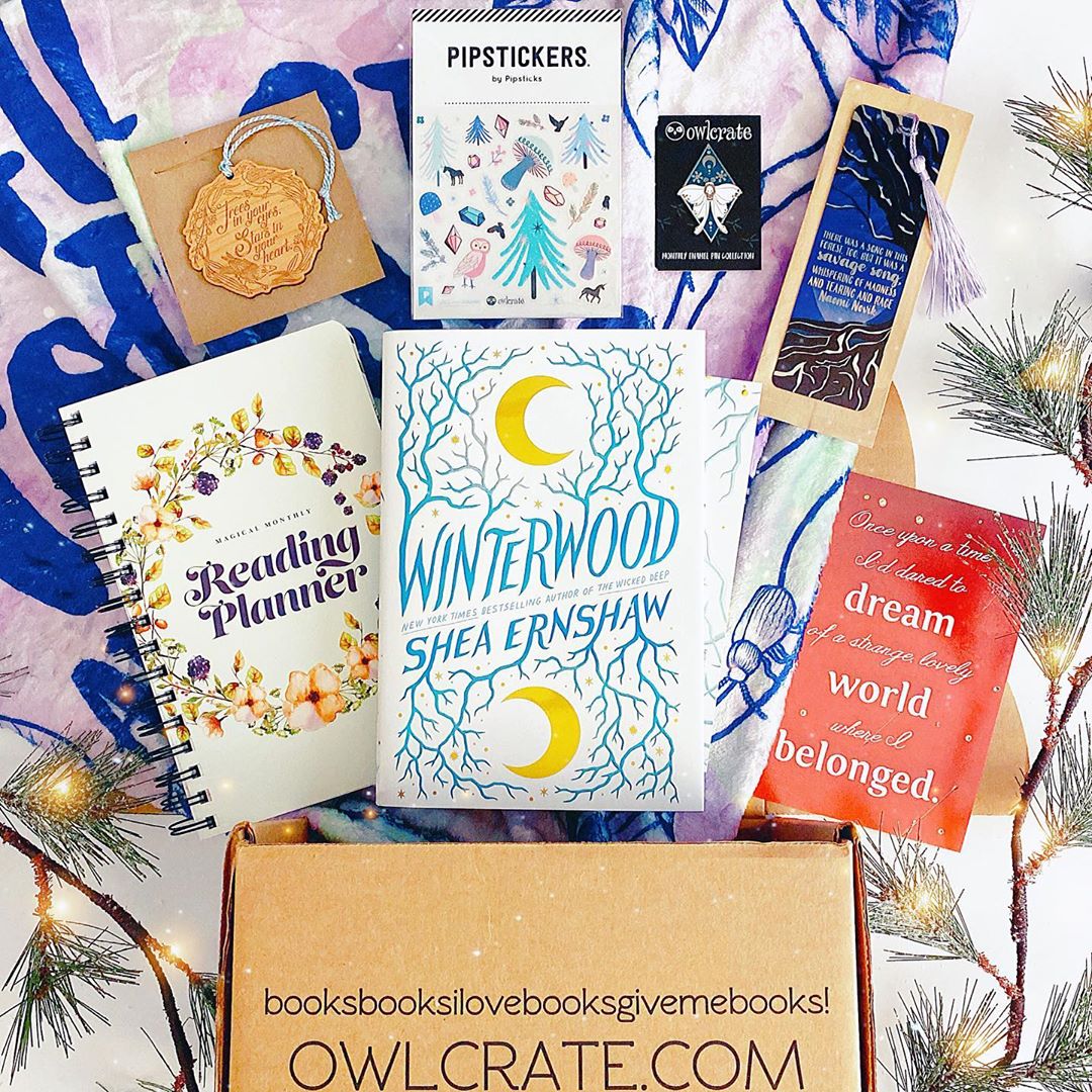 OwlCrate November 2019 'THROUGH THE ENCHANTED FOREST' Box