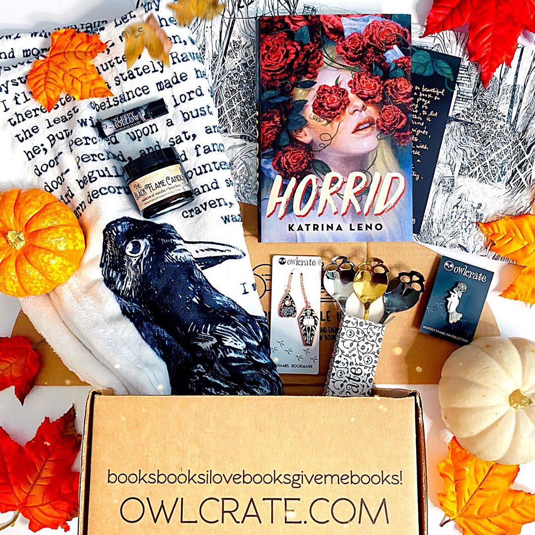 OwlCrate September 2020 'A GLORIOUS HAUNTING' Box