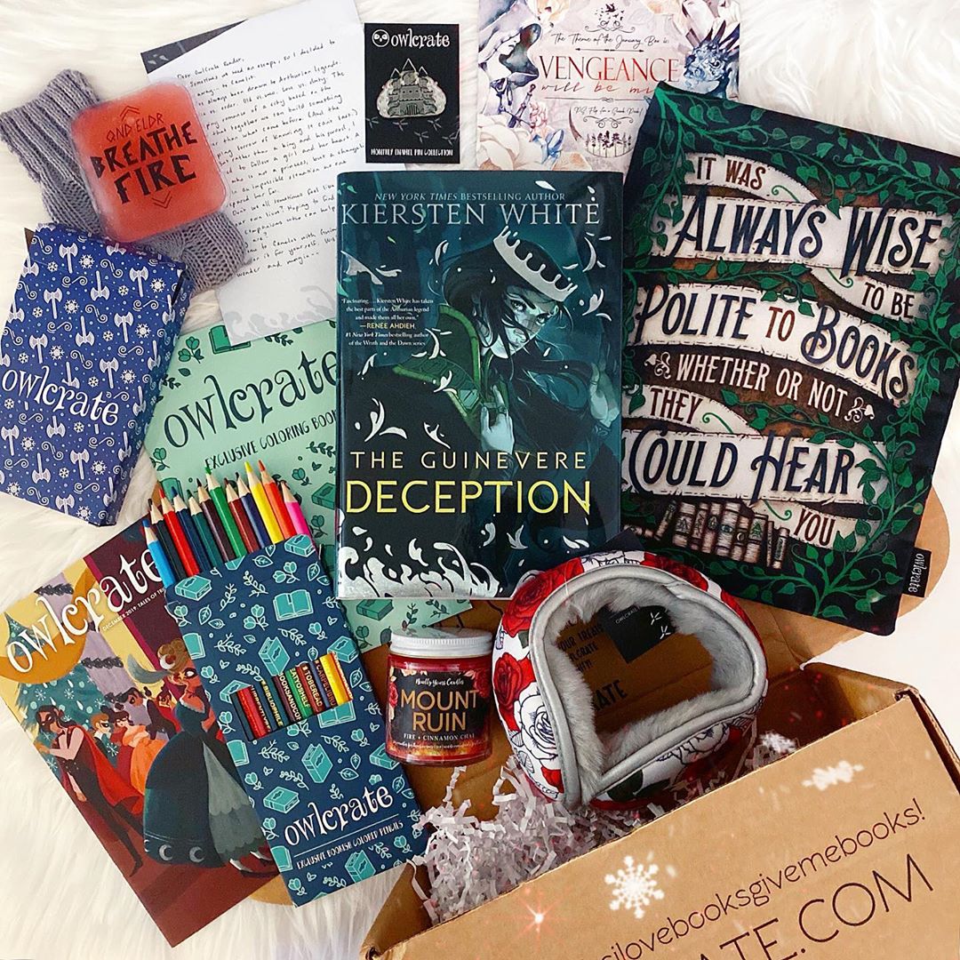 OwlCrate December 2019 'TALES OF TRICKERY' Box