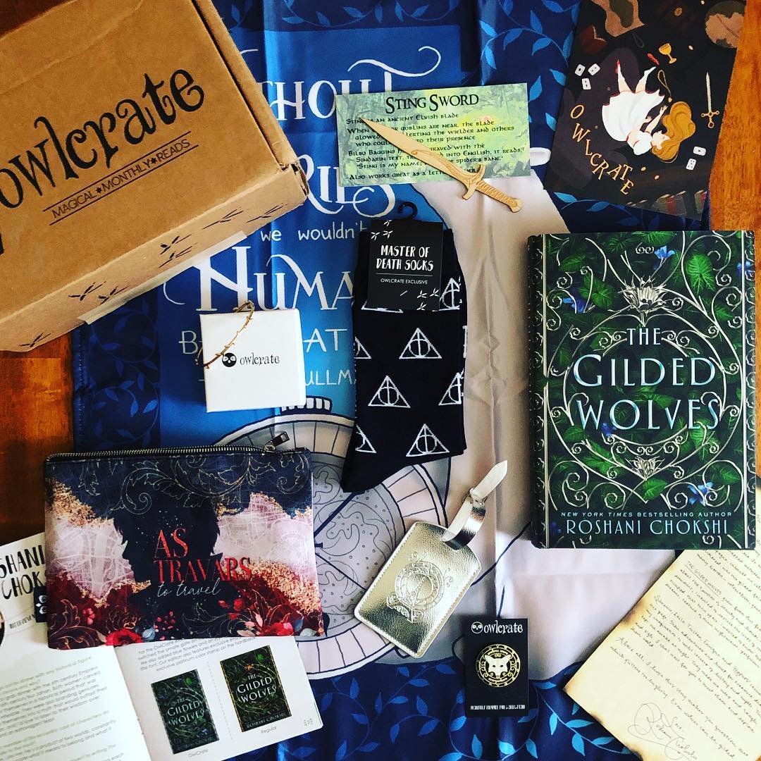 OwlCrate January 2019 'MAGICAL ARTIFACTS' Box