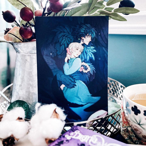 Howl and Sophie Art Print